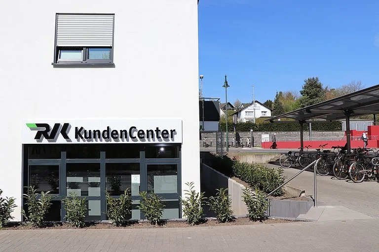 Ansicht des Kundencenters in Rösrath