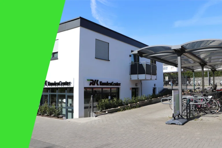 Das Bild zeigt das Kundencenter der RVK in Rösrath