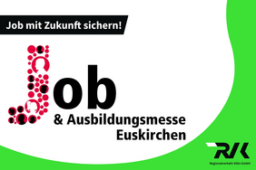 Die Grafik zeigt das Logo der Job & Ausbildungsmesse in Euskirchen