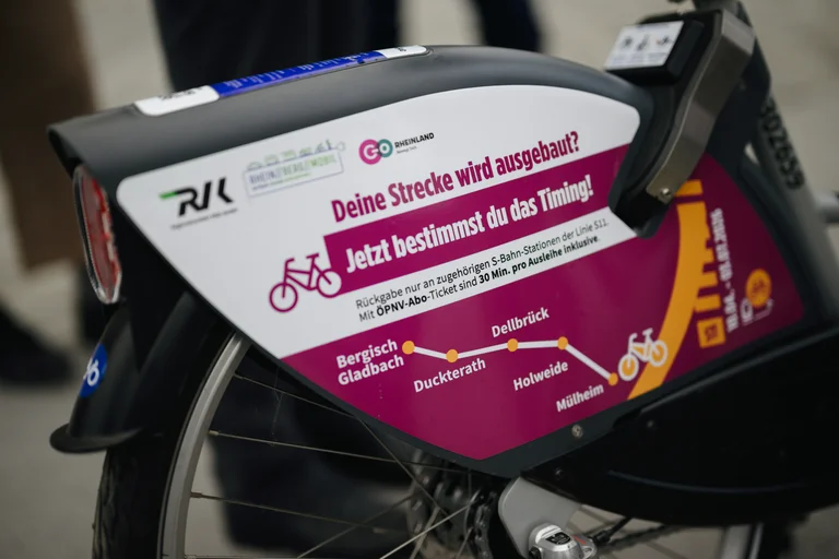 Das Bild zeigt den Radkasten eines "S11-Bikes"