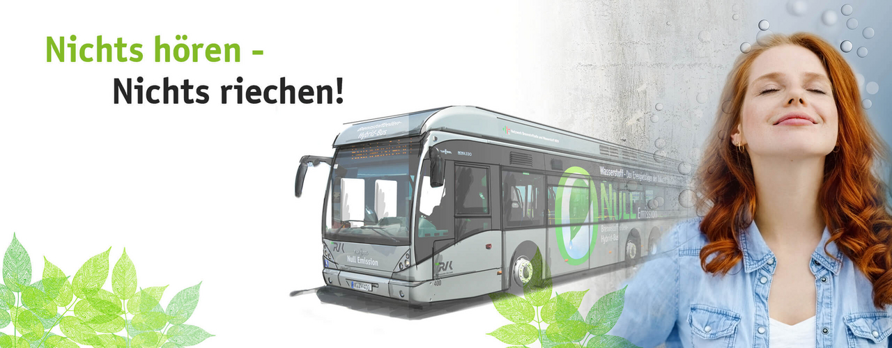 Die Brennstoffzellen-Hybridbusse der RVK. Nichts hören - nichts riechen