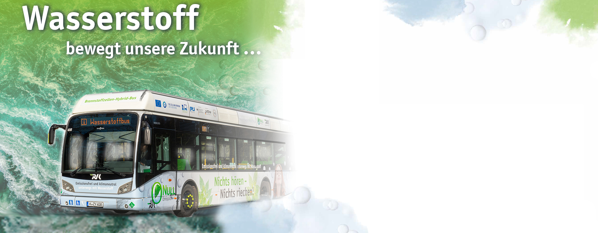 Die RVK-Wasserstoffbusflotte wächst.